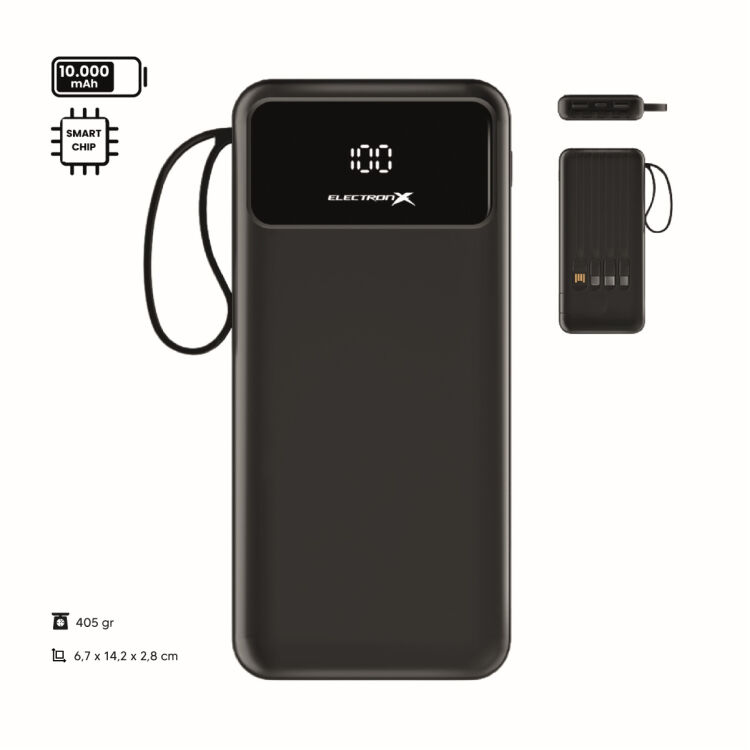 HOLTEK POWERBANK 10.000 MAH